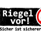 Das Logo der Kampagne Riegel vor!