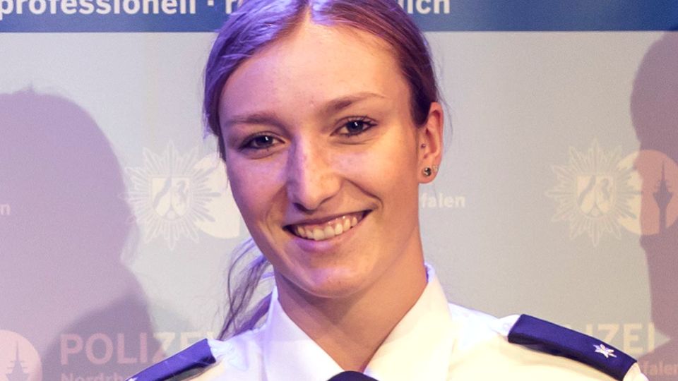 Polizeisportlerin des Jahres 2017 Polizeikommissarin Karolin Kuhlmann