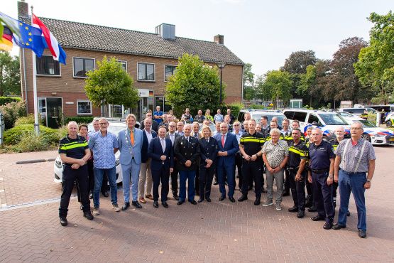 Jubiläumsfest 25 Jahre gemeinsamer niederländisch-deutscher Polizeiposten in Dinxperlo-Suderwick. 