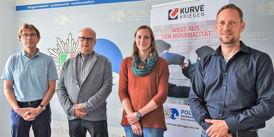 "Kurve kriegen" Team der KPB Borken